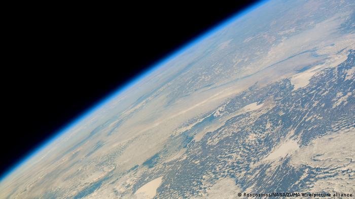 Blick von der ISS auf die Erde (Archivbild)