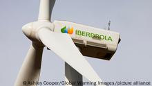 A wind farm near La Calahorra in Andalucia, Spain.
