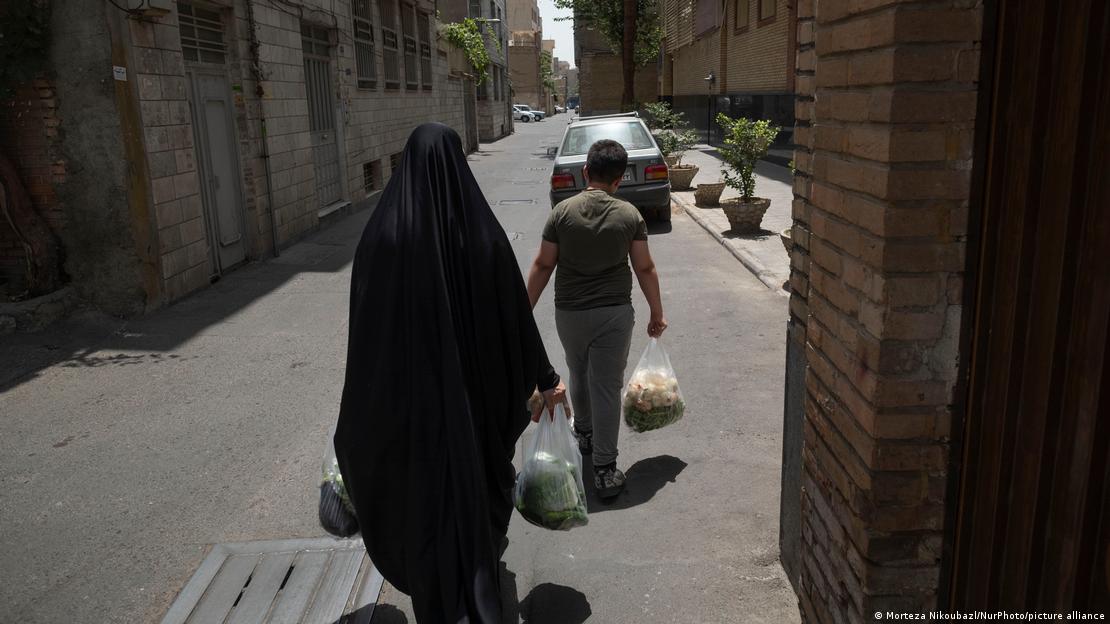 Straßenszene Tehran, Iran