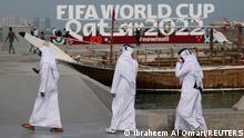 FILE PHOTO: Soccer Football - FIFA World Cup Qatar 2022 Preview - Doha, Qatar - November 5, 2022
General view of fans ahead of the FIFA World Cup Qatar 2022 REUTERS/Ibraheem Al Omari/File Photo