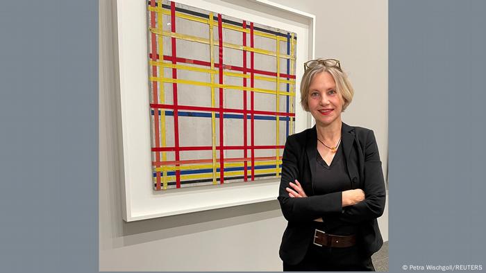 Kunst l Mondrian: New York City l, hängt seit 77 Jahren verkehrt herum in Düsseldorf