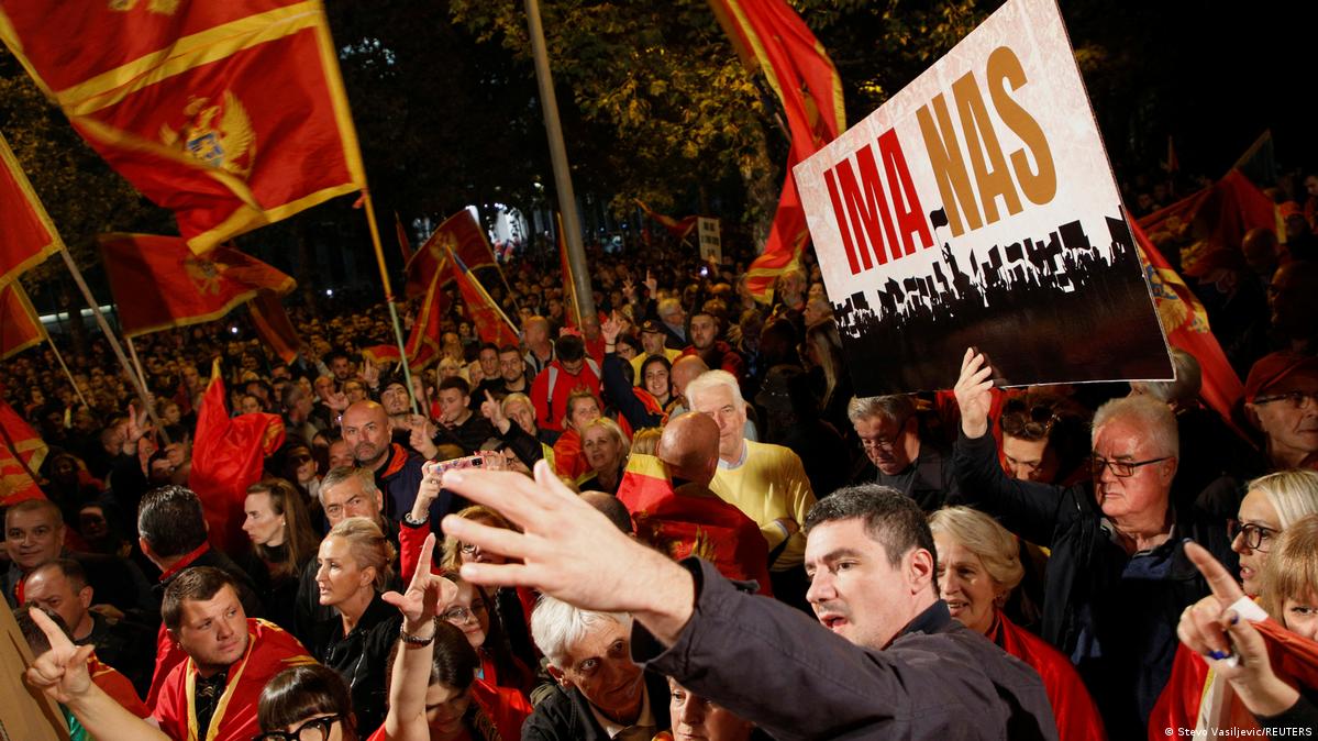 Montenegriner demonstrieren für Verfassung DW 09.11.2022