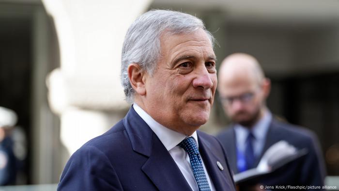 Le ministre italien des Affaires étrangères, Antonio Tajani