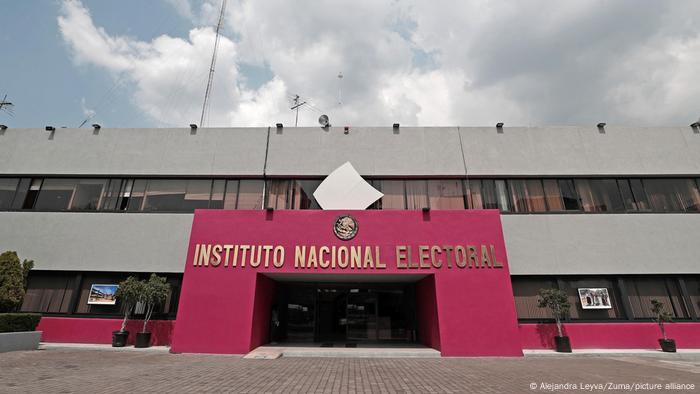Instalaciones del Instituto Nacional Electoral en la Ciudad de México. 