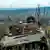 Российский танк в Херсонской области