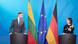 Ministrja e Jashtme gjermane Annalena Baerbock dhe kolegu i saj lituanez Gabrielius Landsbergis Ministrja e Jashtme gjermane Annalena Baerbock dhe kolegu i saj lituanez Gabrielius Landsbergis