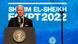 Presidente americano, Joe Biden, na COP27 Presidente americano, Joe Biden, na COP27
