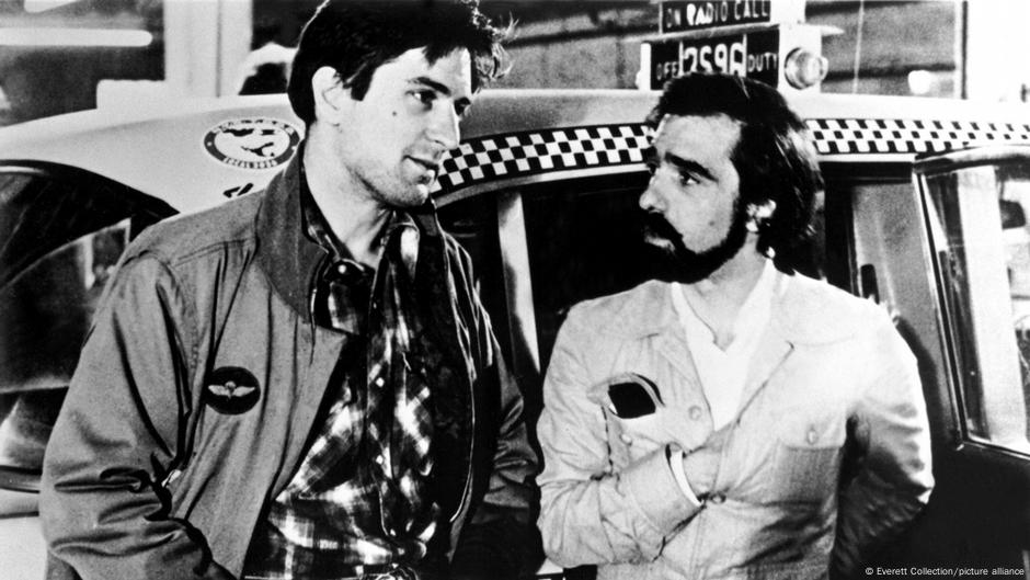 Robert de Niro i Martin Skorseze tokom snimanja „Taksiste“ (1976)
