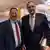 El director de la Asociación Empresarial para América Latina, Orlando Baquero (izq.) junto al ministro de Relaciones Exteriores de Paraguay, Julio César Arriola.