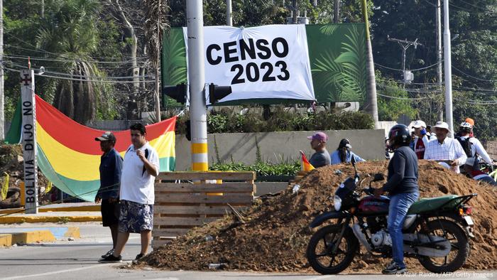 Los opositores que mantienen una huelga indefinida en la ciudad de Santa Cruz, el motor económico de Bolivia, exige que el censo se realice en 2023. El Gobierno ya definió que será en marzo de 2024. 
