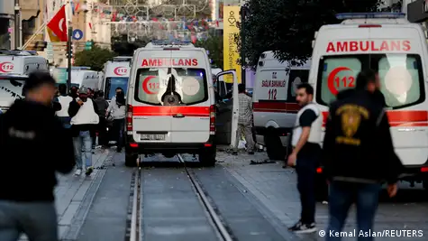 伊斯坦布尔爆炸死伤惨重疑为恐袭– DW – 2022年11月14日