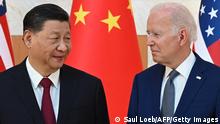 Biden kritisiert Chinas Vorgehen in Taiwan