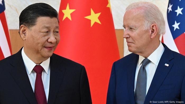 Biden y Xi.