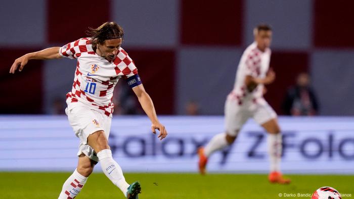 Fußball Nationalspieler | Luka Modric Kroatien