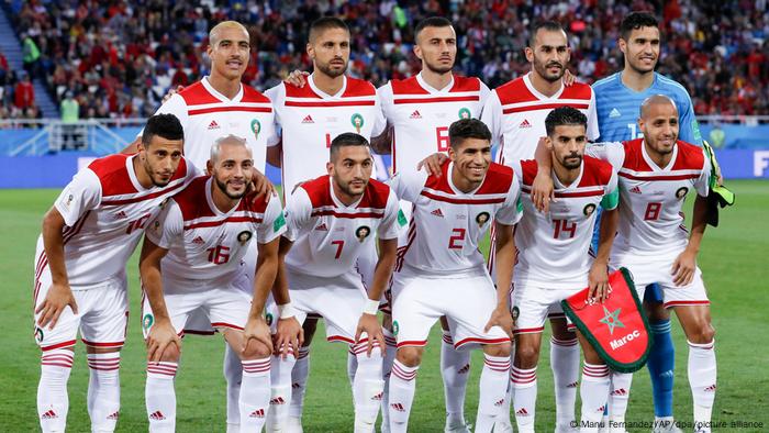 نجوم المنتخب المغربي.