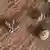 Formações rochosas de forma curiosa encontradas pelo rover Curiosity em Marte