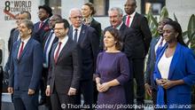 8. Weltkongress gegen die Todesstrafe im Auswaertigen Amt mit Annalena Baerbock (Buendnis 90/Die Gruenen), Bundesaussenministerin, und Marco Buschmann (FDP), Bundesminister der Justiz.