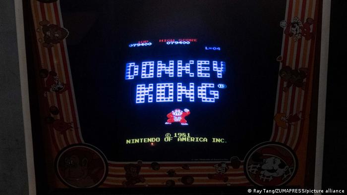 لعبة Donkey Kong من تصميم مياموتو