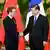 法国总统府在会晤结束之后发表的声明中指出：“（马克龙）总统对俄罗斯选择在乌克兰继续这场战争深表关切。”马克龙在会晤中表示：“这场冲突的后果已经超出了欧洲的边界，法国和中国应通过密切合作加以克服。”