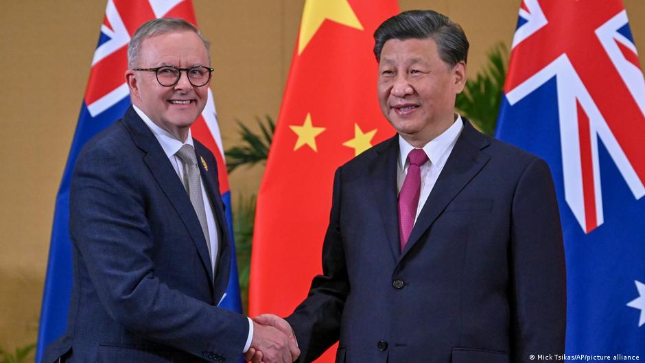 澳大利亞總理阿爾巴尼斯和中國國家主席習近平曾於11月會面
