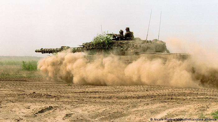 德制的豹2型主战坦克也在乌克兰的愿望清单上
