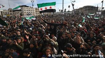 Διαδηλώσεις στο Ιντλίμπ κατά του Ασάντ