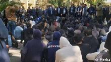 Sitzstreik-Proteste in Teheran