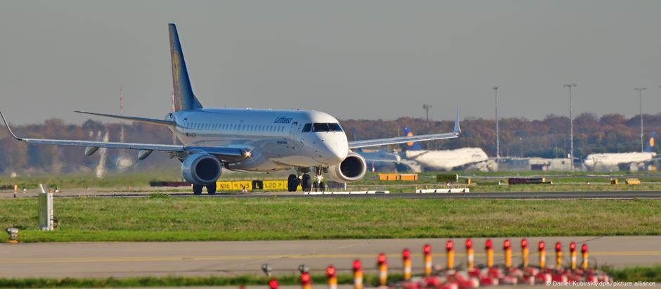 Muitos russos entraram na Alemanha pelo aeroporto de Frankfurt