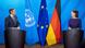 آنالنا بربوک و رافائل گروسی در کنفرانس مطبوعاتی برلین آنالنا بربوک و رافائل گروسی در کنفرانس مطبوعاتی برلین