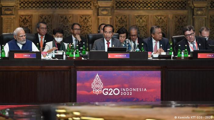 Declaración final del G20 en Indonesia.
