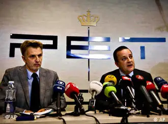 丹麦和瑞典安全机构负责人沙夫和丹尼尔松于12月29日2010年召开新闻发布会