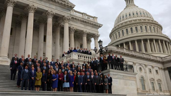 Foto de personas electas para la Cámara de Representantes de Estados Unidos