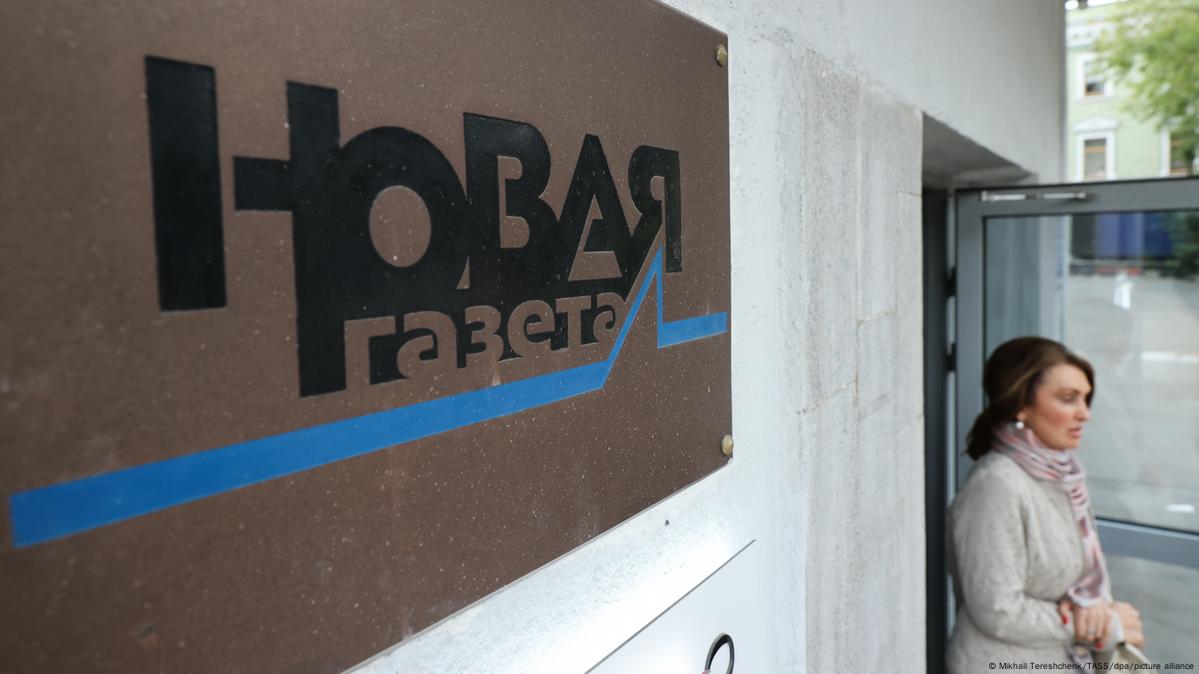 Russia blocks Novaya Gazeta website – DW – 11/17/2022