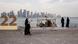 Skyline në Doha. Kampinati Botëror i Futbollit 2022 në Katar Skyline në Doha. Kampinati Botëror i Futbollit 2022 në Katar