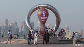 Το σήμα του Μουντιάλ στο Κατάρ

