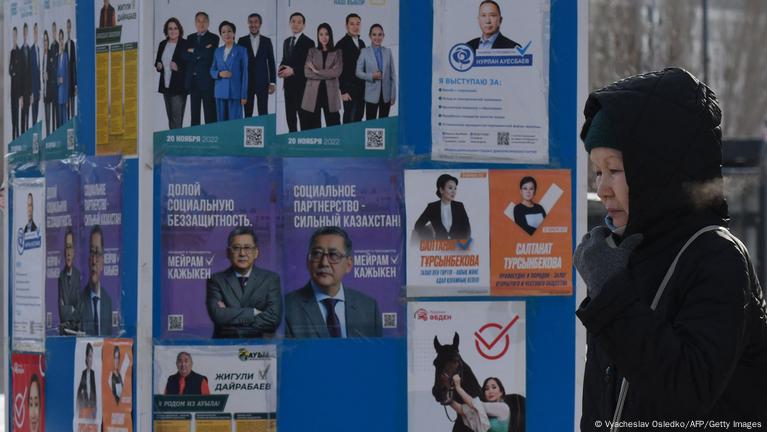 Kazakhstan Election Tokayev Wins Big Early Results Say Dw 11 21 2022