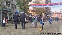 Polizei Nordmitrovica
Beschreibung: Die EU-Polizei (Eulex) patrouilliert in Nordmitrovica, Kosovo, am 19.11.2022. Foto: M. Andrić-Rakić
