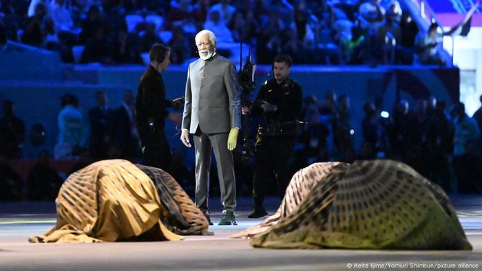 Morgan Freeman participó en la inauguración