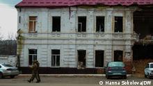 Ukraine Entrümpeltes Kupjansk