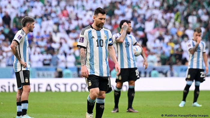 Argentina se estrena con derrota ante Arabia Saudi en Qatar 2022