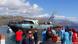 La llegada de migrantes al puerto de Paleochora. La llegada de migrantes al puerto de Paleochora.