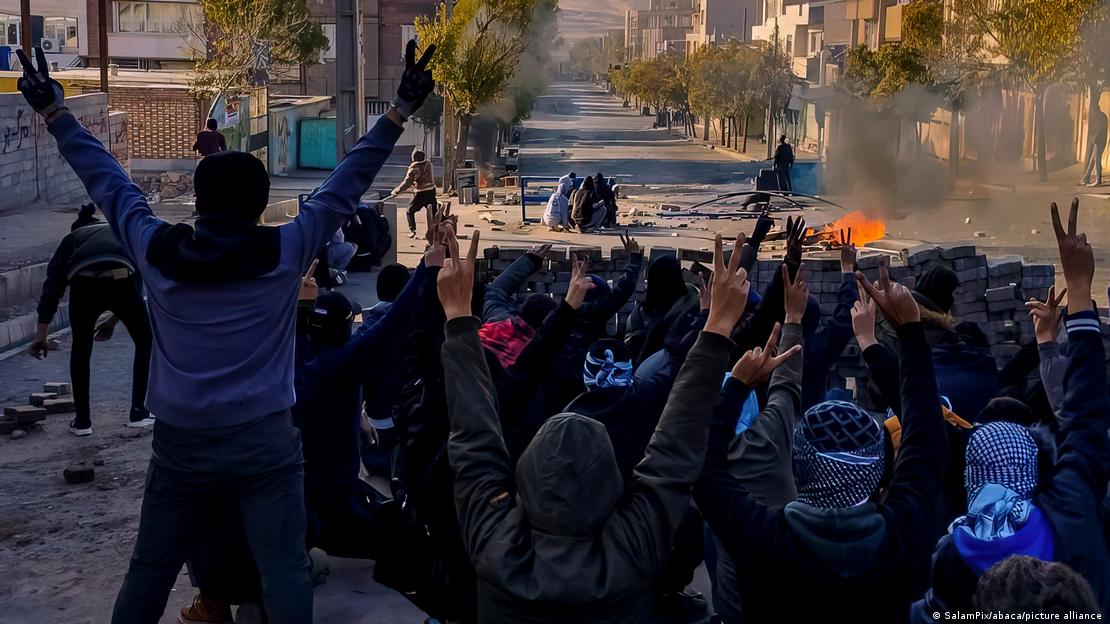 İran'da iktidar karşıtı bir gösteri - (19.11.2022)