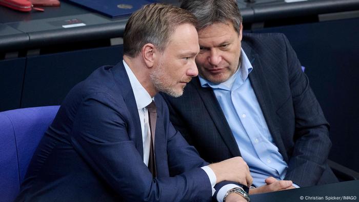 Christian Lindner dhe Robert Habeck