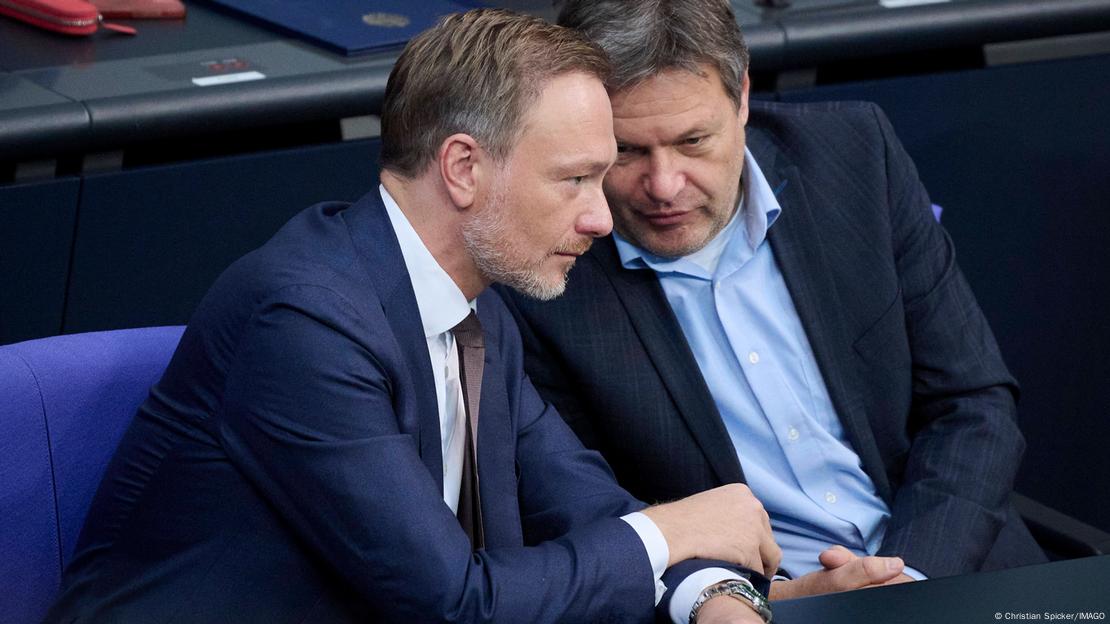 Lindner dhe Habeck ne Bundestag