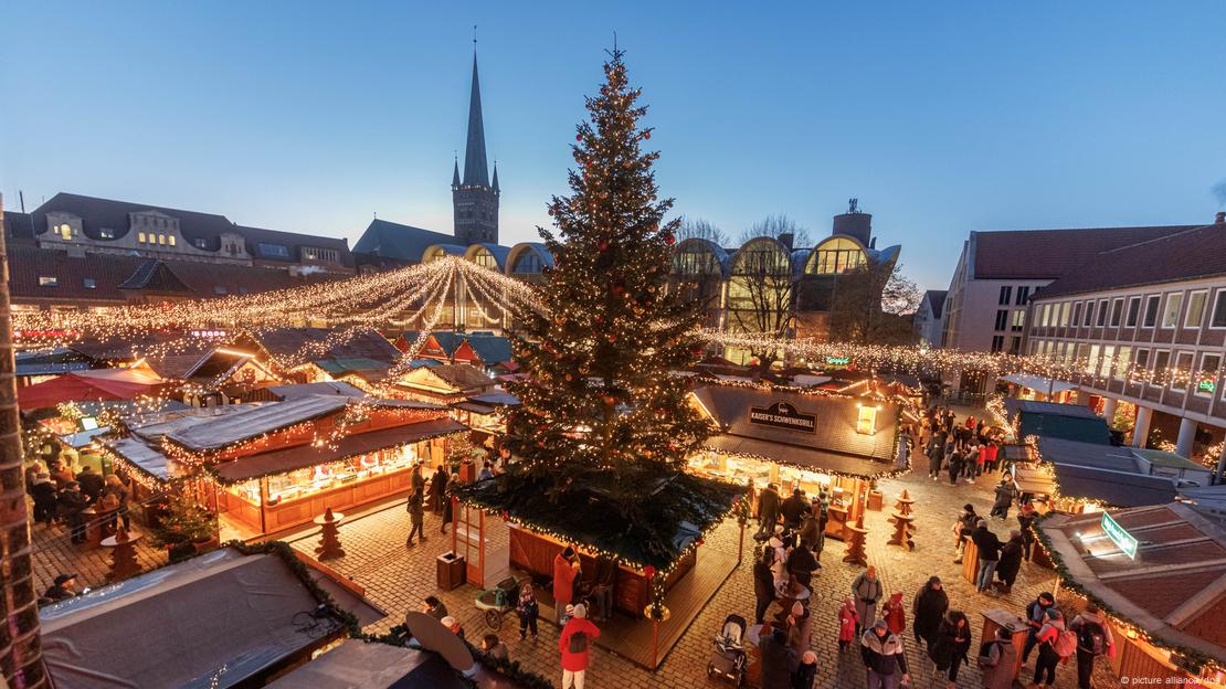 Tregu i festës së Krishtlindjes në Lübeck