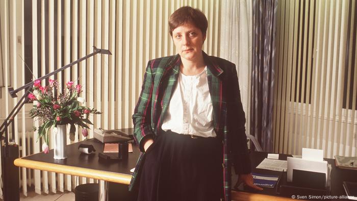 Angela Merkel 1991. godine