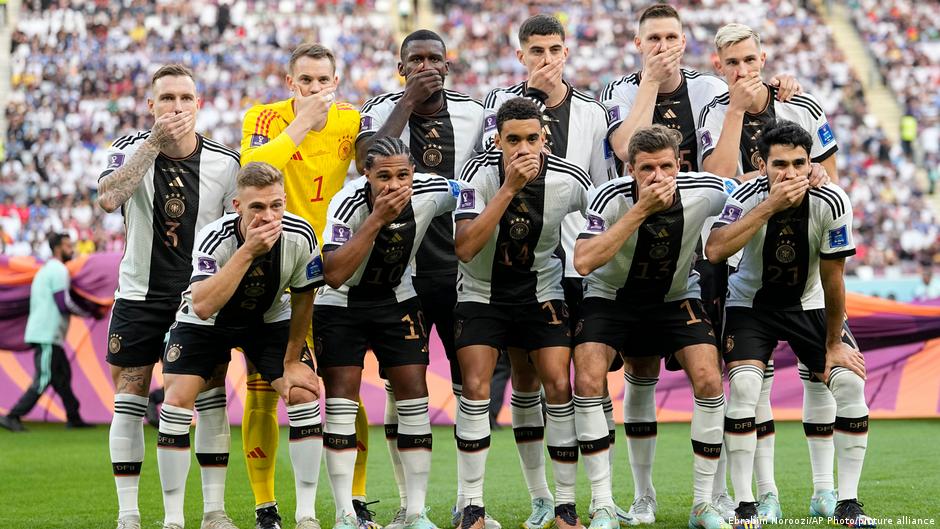 Nemačka reprezentacija uoči prve utakmice na Svetskom prvenstvu