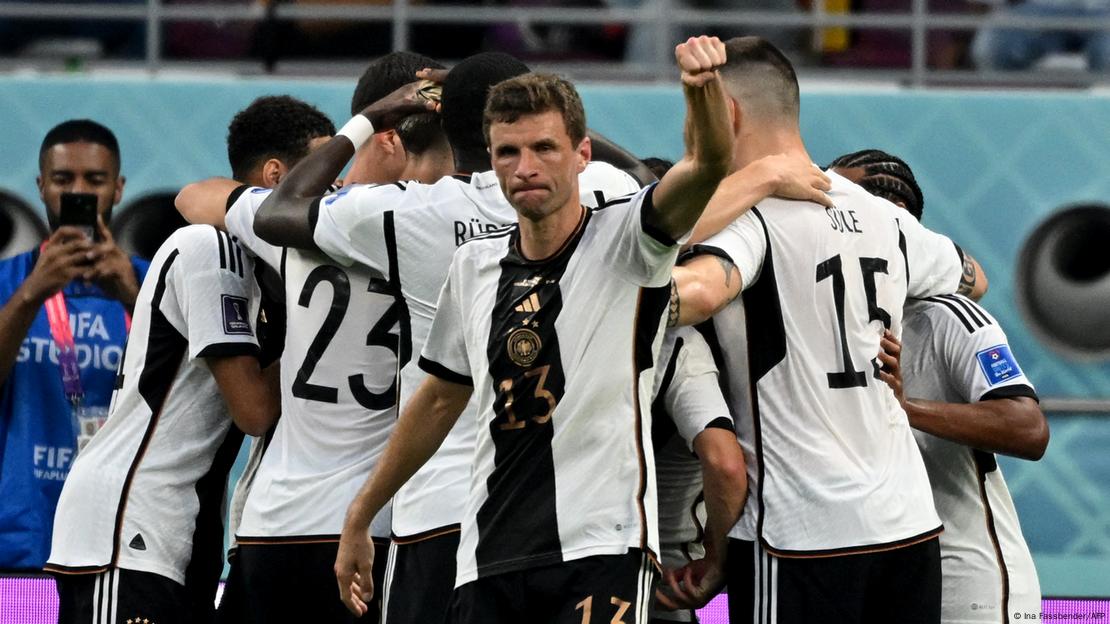 World Cup Watch: Germany's Niclas Füllkrug admires Thomas Müller's