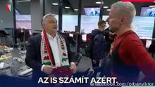 Facebook-Account von Viktor Orban, Ministerpräsident Ungarn | mit Großungarn-Schal
Screenshot vom 21.11.22
https://www.facebook.com/orbanviktor/videos/2363971260420260/
© facebook.com/orbanviktor