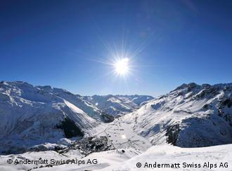 Panoramablick auf Andermatt (Foto: Andermatt Swiss Alps AG)